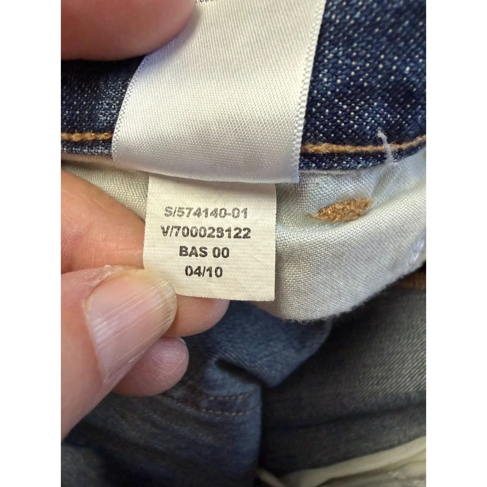 Y2K Old Navy Mens Painter Jeans Loose Fit Blue Denim 40x32 Carpenter Wide Leg